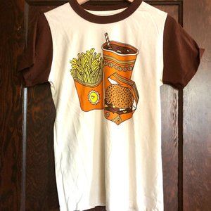 Big Bud Press XS Hamburger Shirt